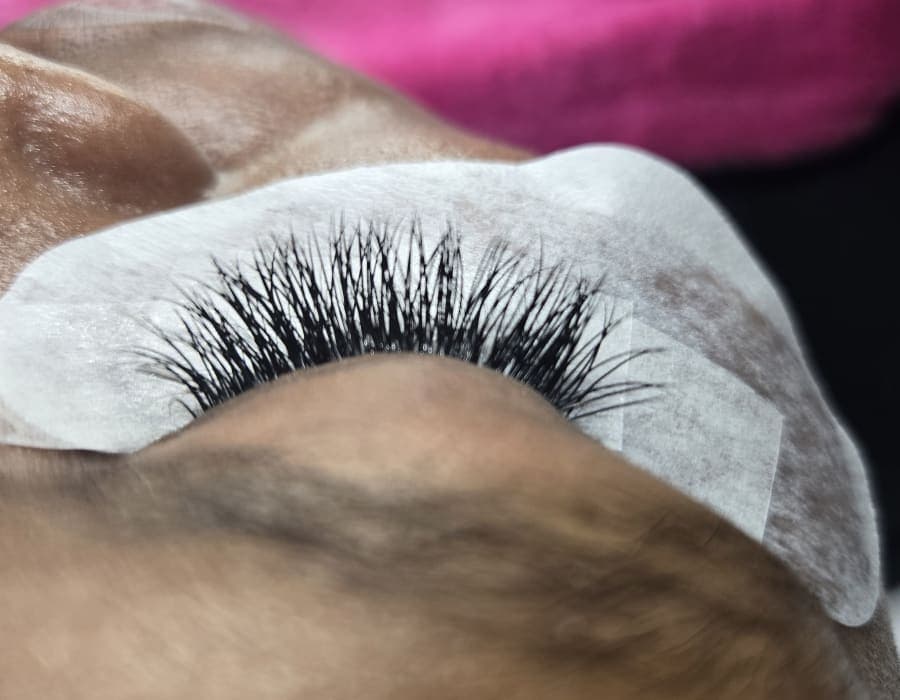 Anytime Lashes extension result
